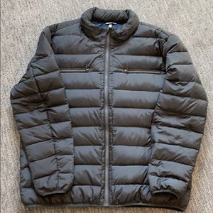 Cole Haan down coat, gray, XXL